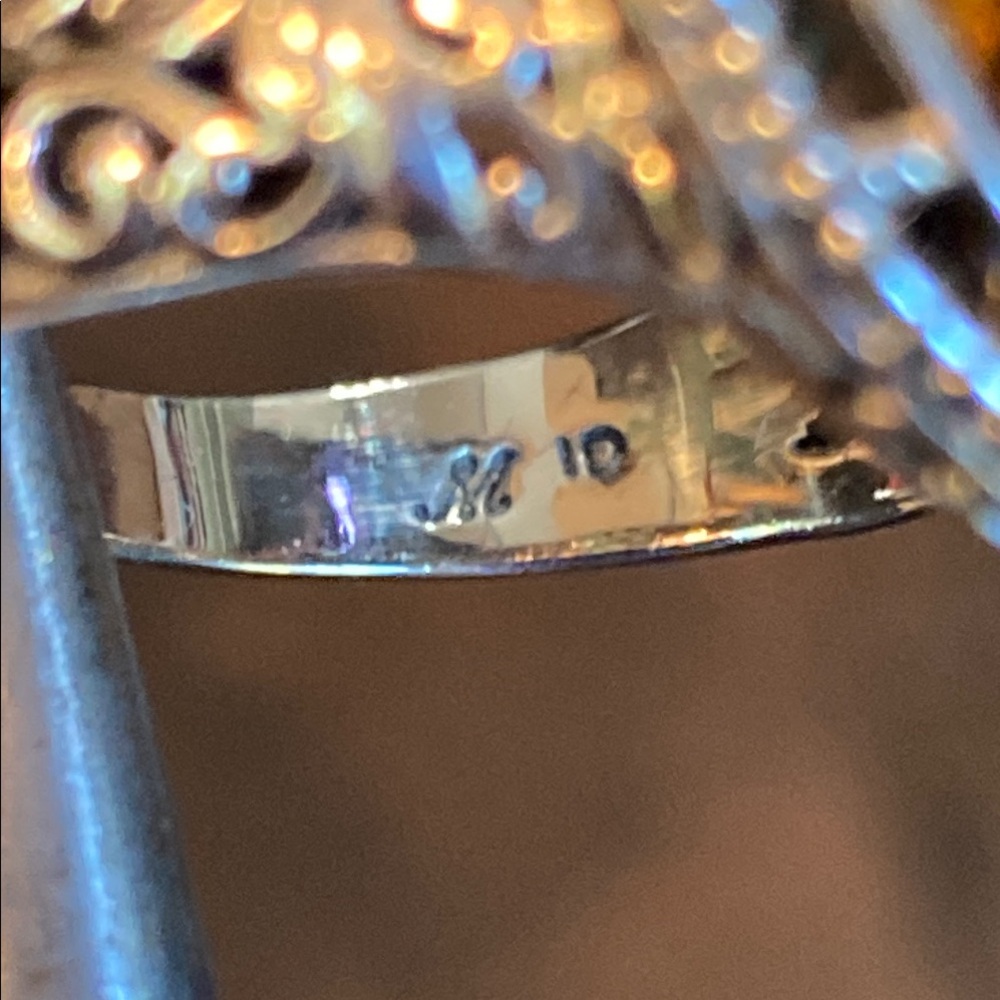 Artisan Turquoise and Multi-gemstone Ring - Picture 7 of 14